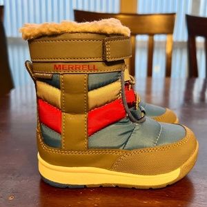 New without tags 6T Merrell Kid's Alpine Puffer Snow Boot